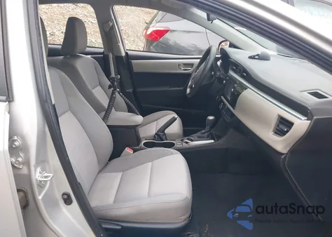 2014 Toyota Corolla Le из США, поврежденный, VIN 5YFBURHE7EP160925